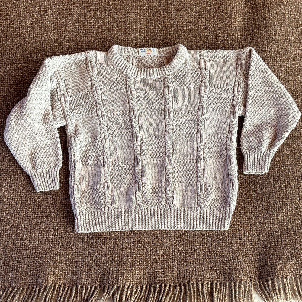 Vintage Hand Knit Sweater